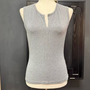 The Limited Sleeveless Gray V cut tank – Size Medium